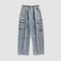 Pocket Patchwork Design Cargo Jeans