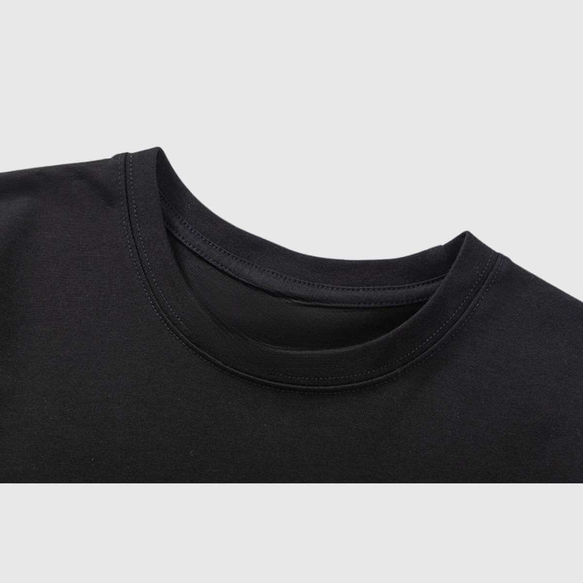 T-Shirt mit Skelett-Grafikprint