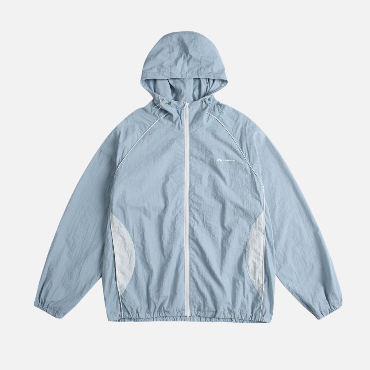 Colorblock Lightweight Hooded Windbreaker
