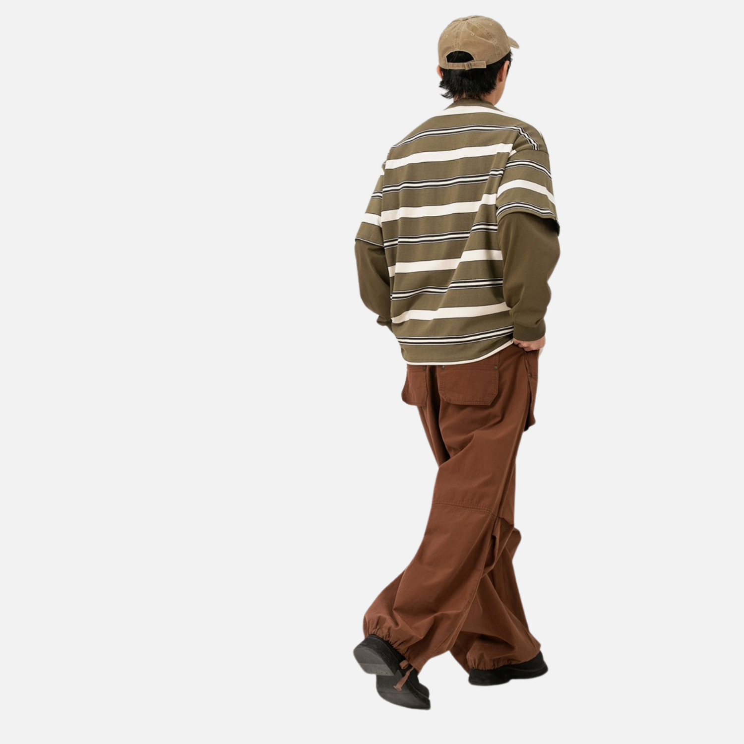 Striped Two-Layered Cityboy Sweatshirt