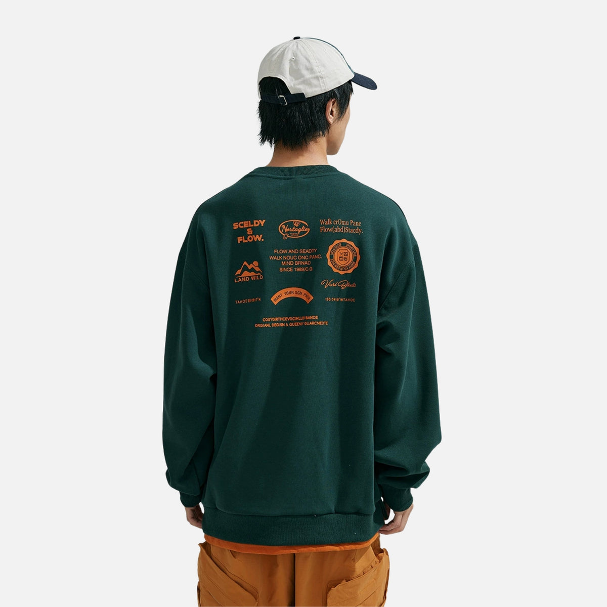 Cityboy-Sweatshirt mit Grafikdruck