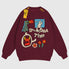 Cartoon Graphic Crewneck Sweatshirt