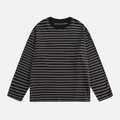 Striped Crewneck Long Sleeve Tee