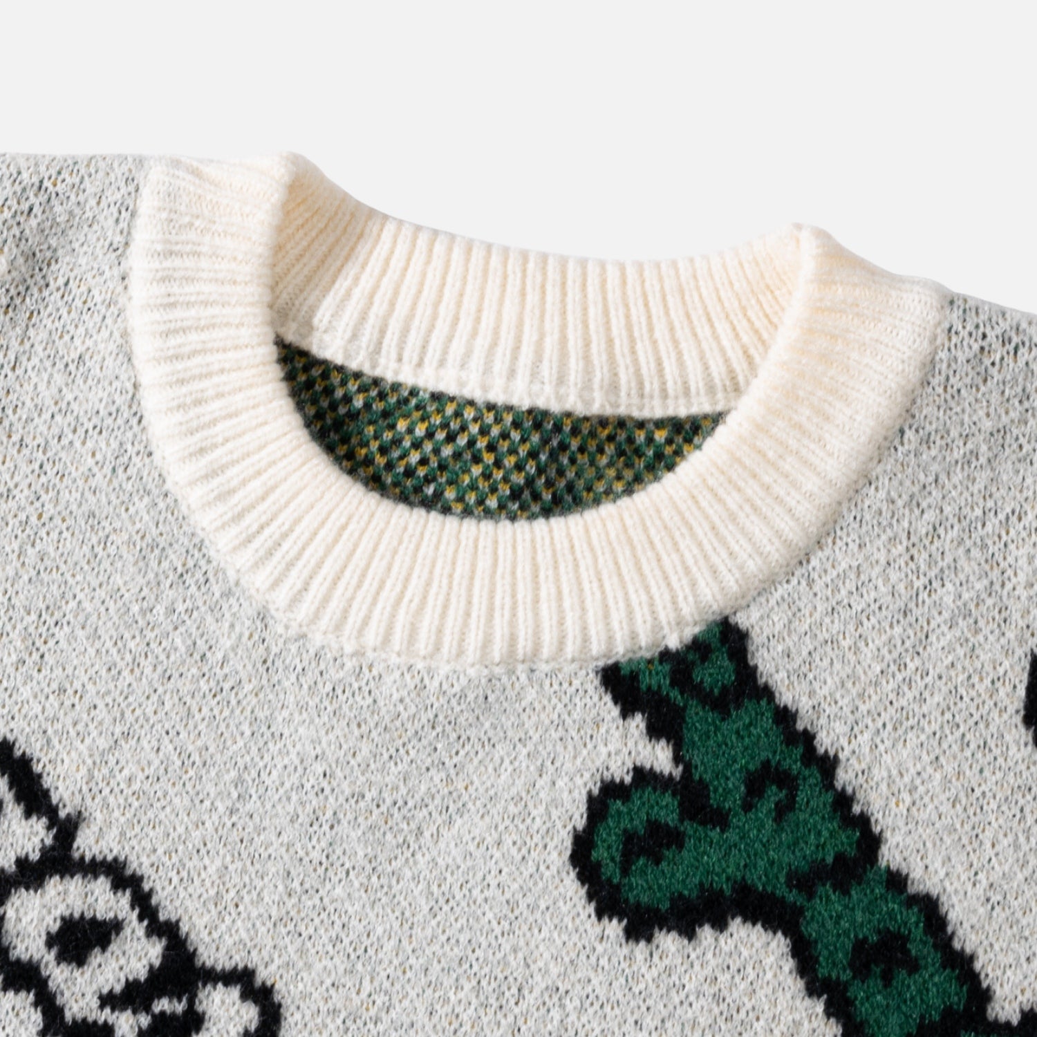 Billiards Jacquard Knit Sweater