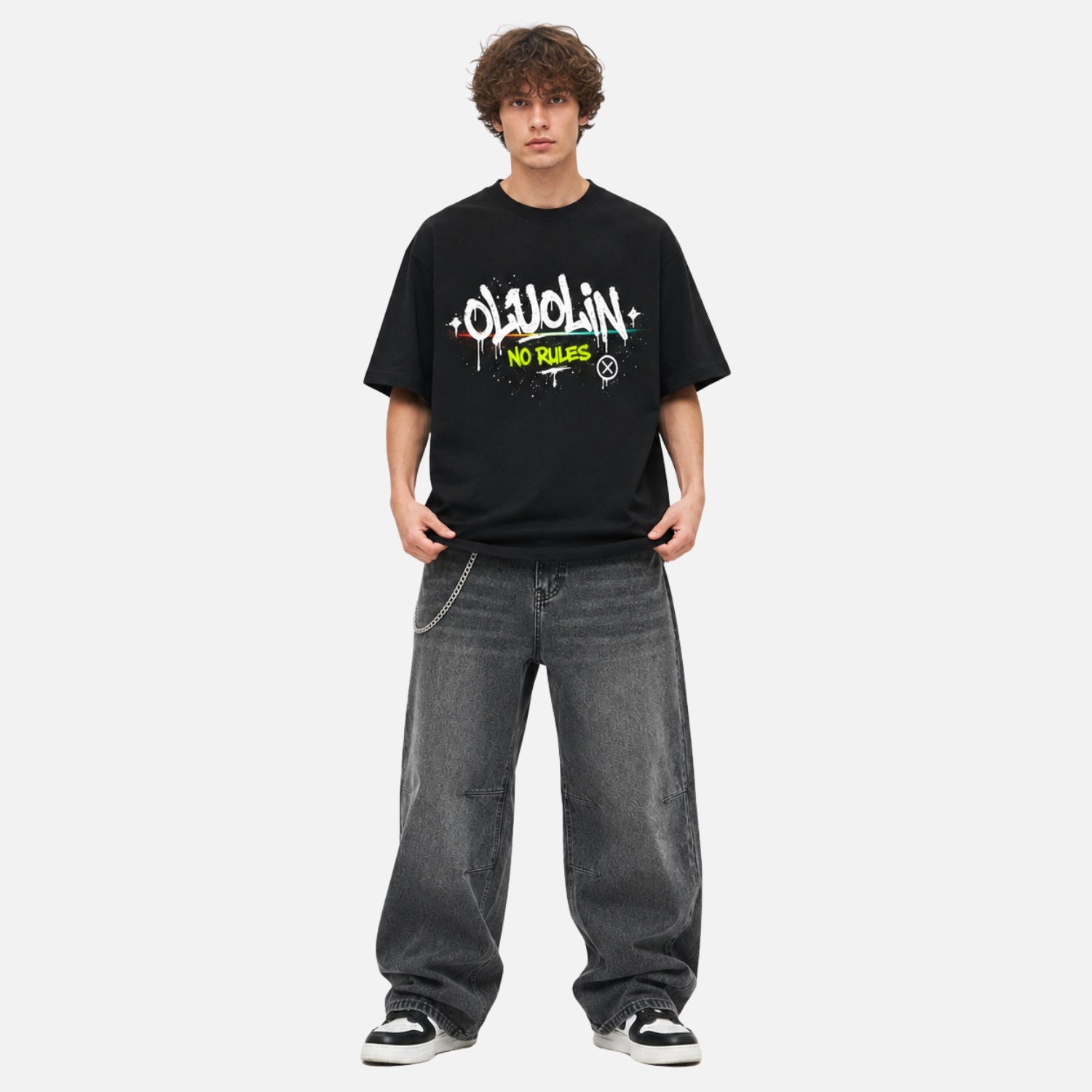 Tee-shirt graphique sans règles