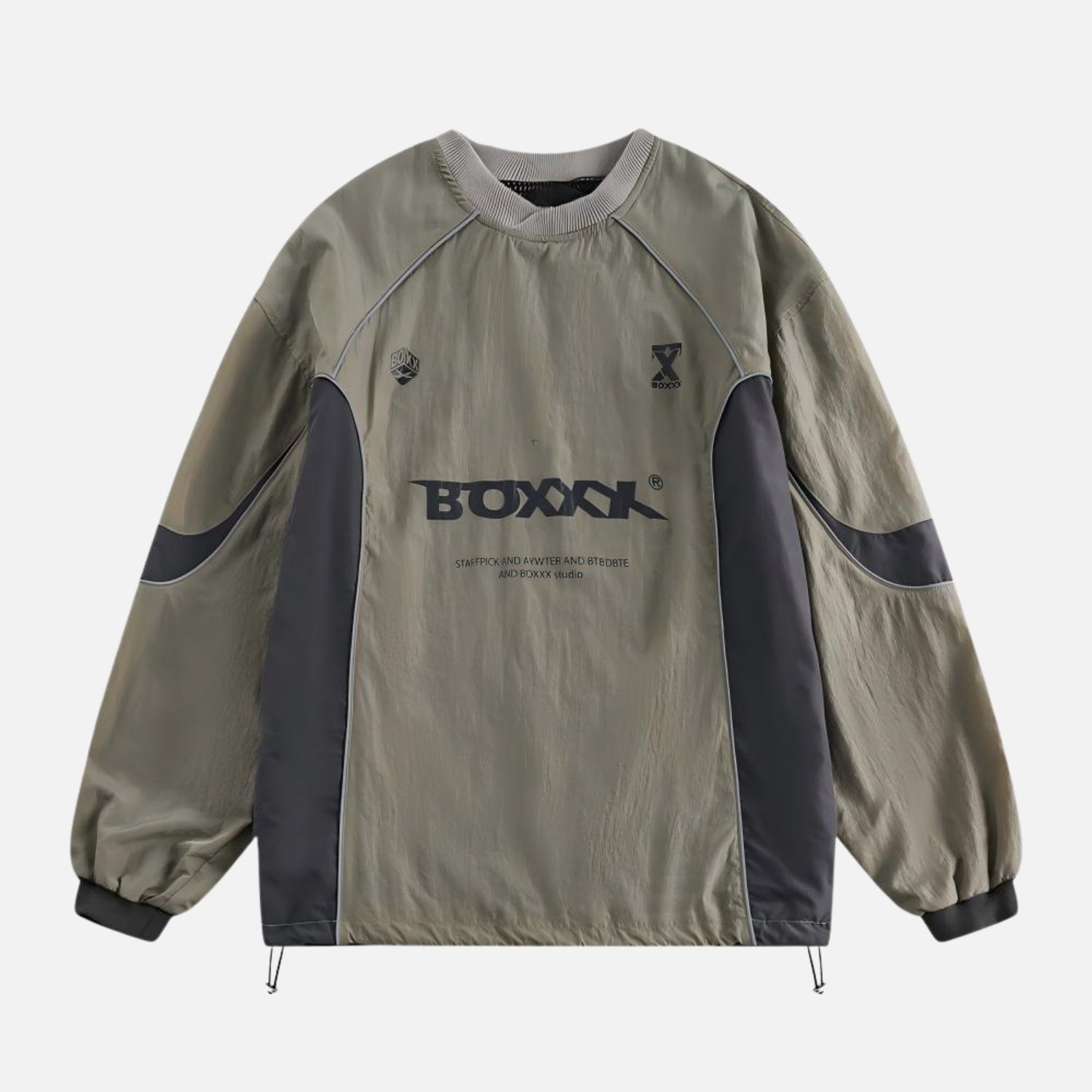 Camiseta de carreras con contraste de colores para exteriores