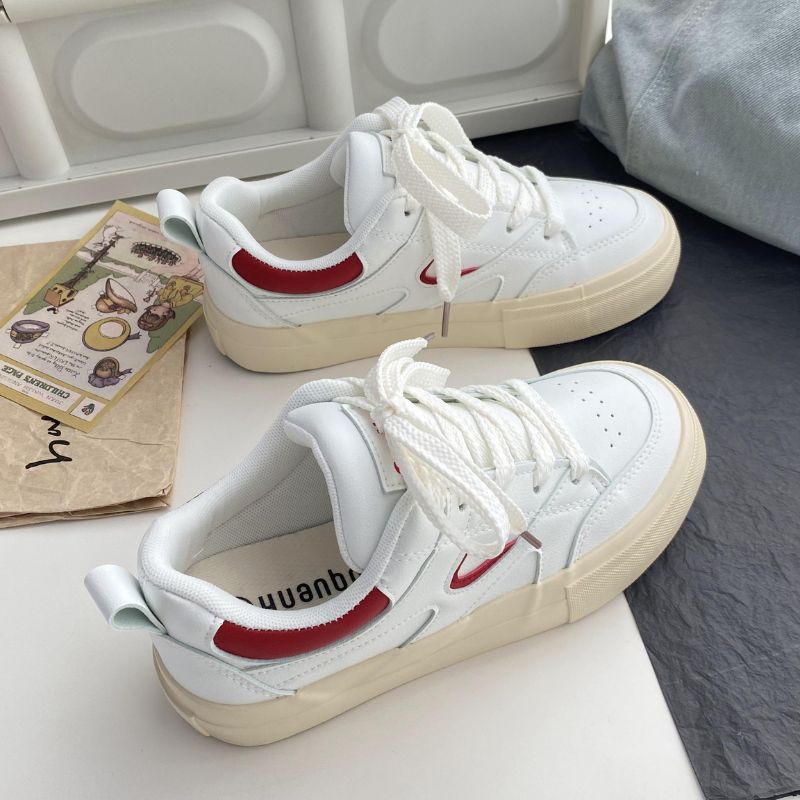 College Style Color Block Sneakers