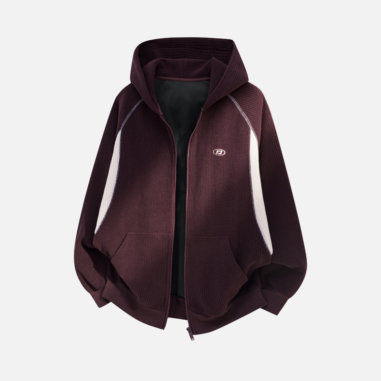 Heavyweight Raglan Zip Hoodie