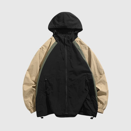 Waterproof Color Block  Jacket