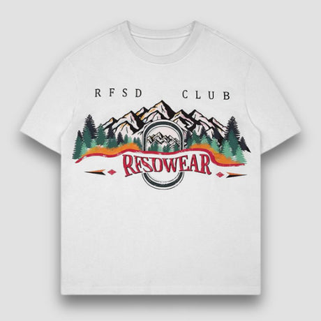 Multicolor Mountain Tee