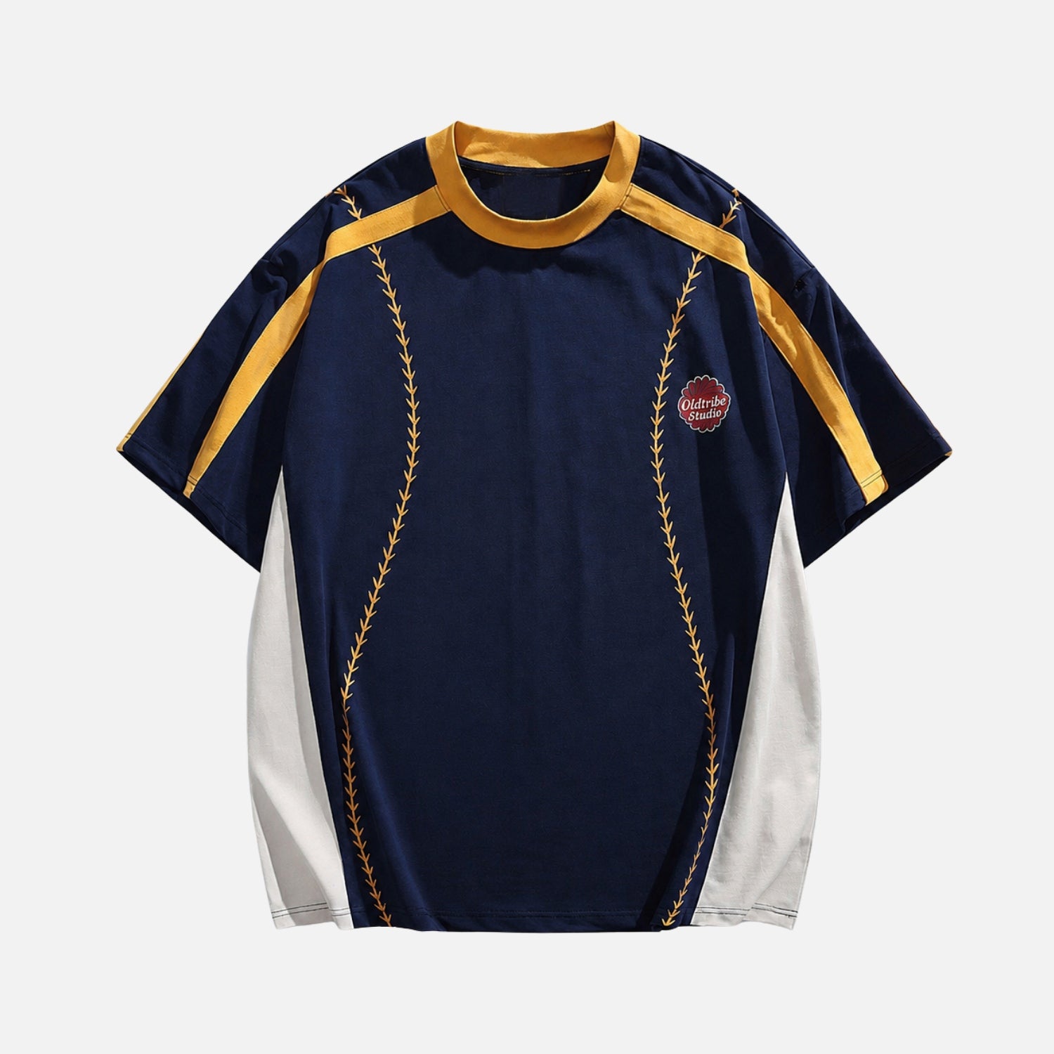 Colorblock "Baseball" Tee