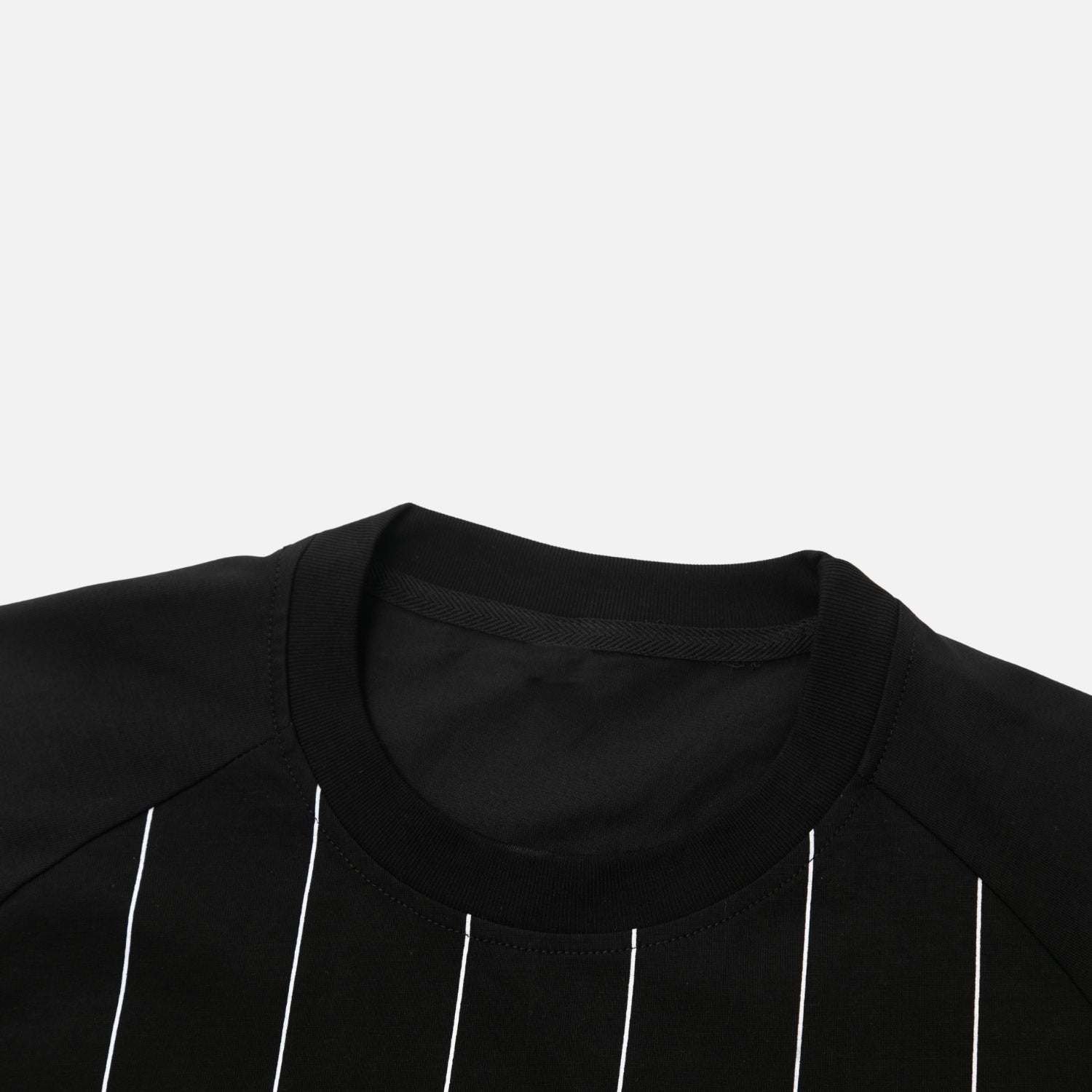 Gestreiftes Vintage-T-Shirt mit Grafikprint