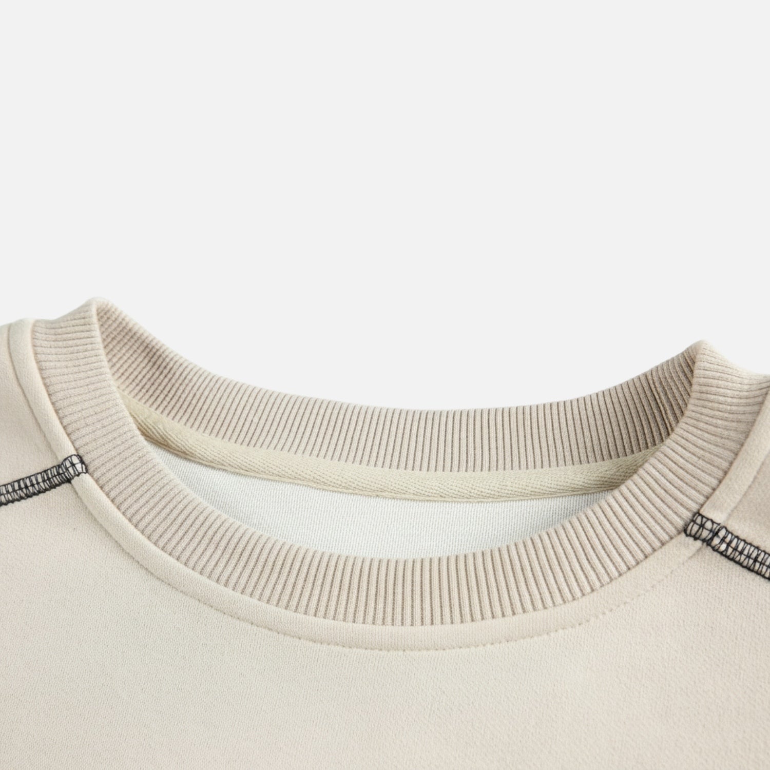 Colorblock Stitch Heavyweight Sweatshirt