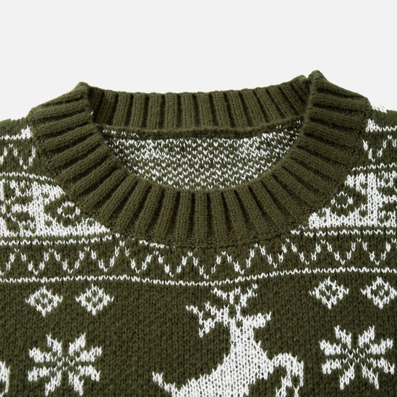 Reindeer Christmas Knit Sweater