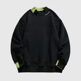 Colorblock Crewneck Hoodies