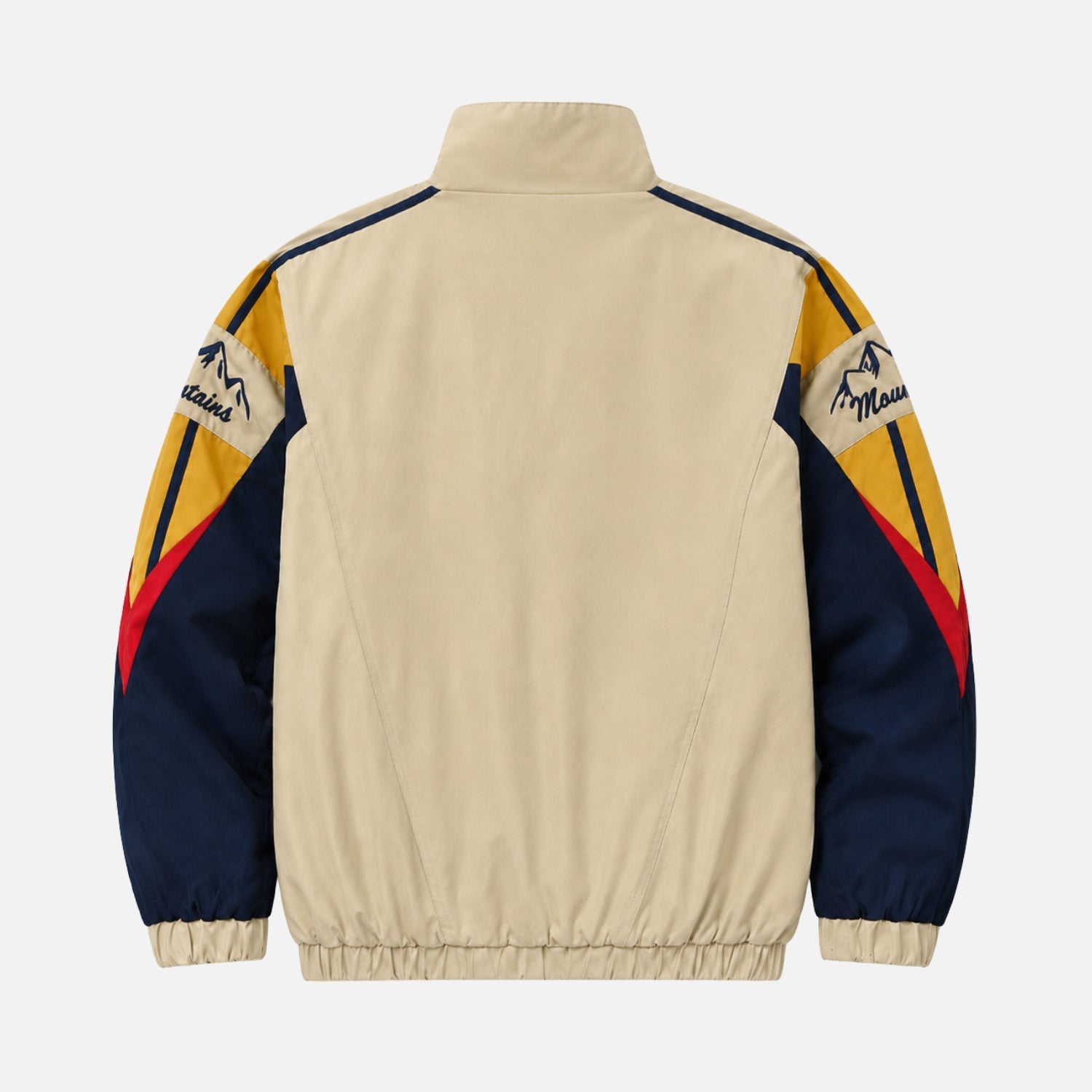Colorblock Embroidered Jacket