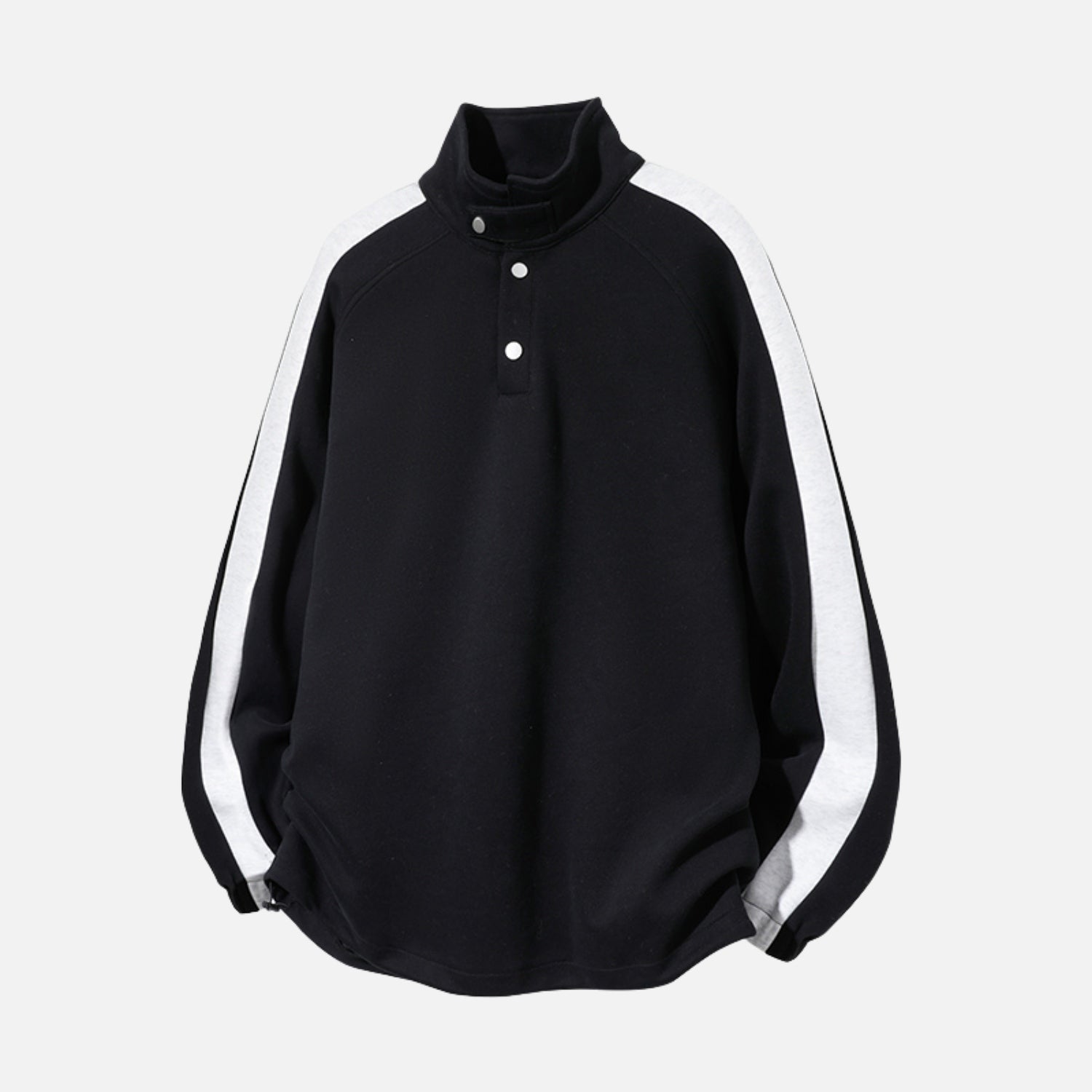 Raglan Half-Button Heavyweight Sweatshirt