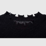 Distressed Gothic Dog Sweater