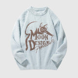 Moon Phase Graphic Sweater