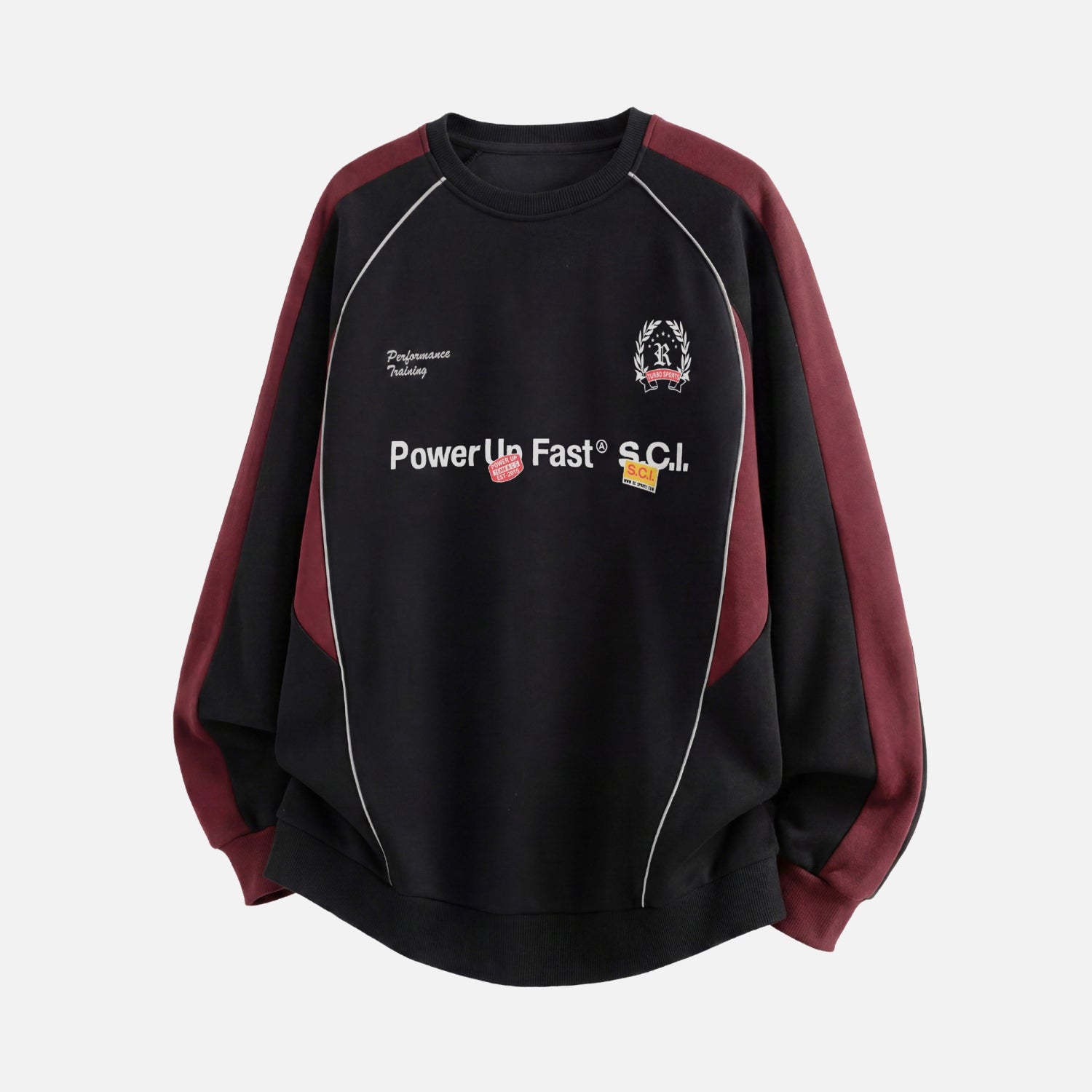 Vintage Racing Raglan Sweatshirt