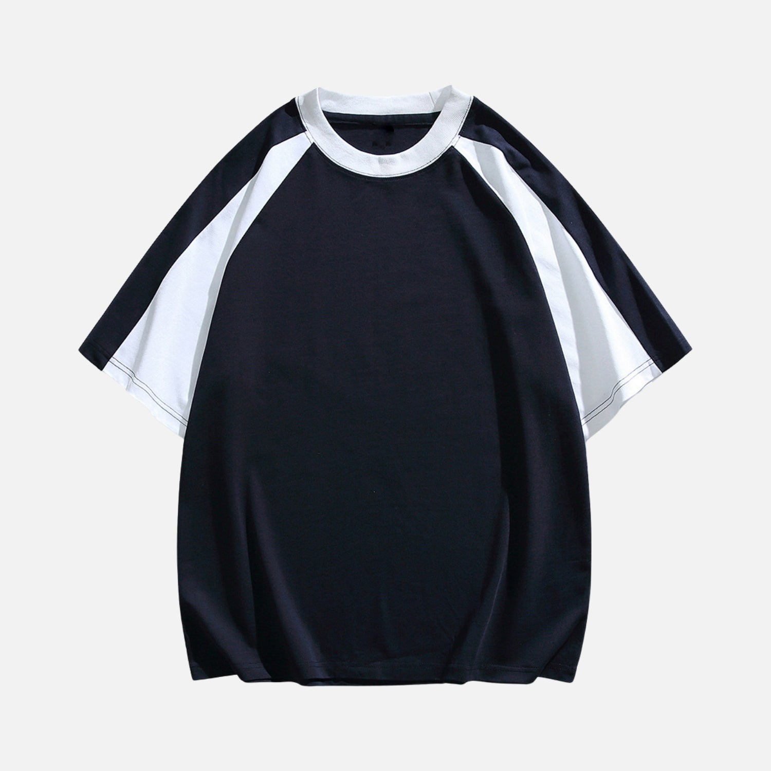 Classic Colorblock Raglan Tee – OLUOLIN