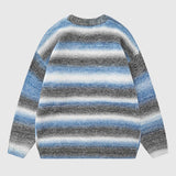 Gradient Stripe Cardigan