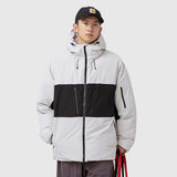 Two-Tone Hooded Jacket