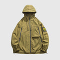 Veste à capuche coupe-vent d'extérieur