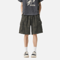 Vintage Camouflage Cargo Shorts