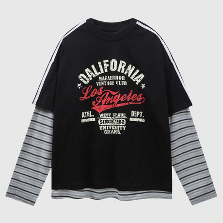 Layered California Graphic Sweatshirt