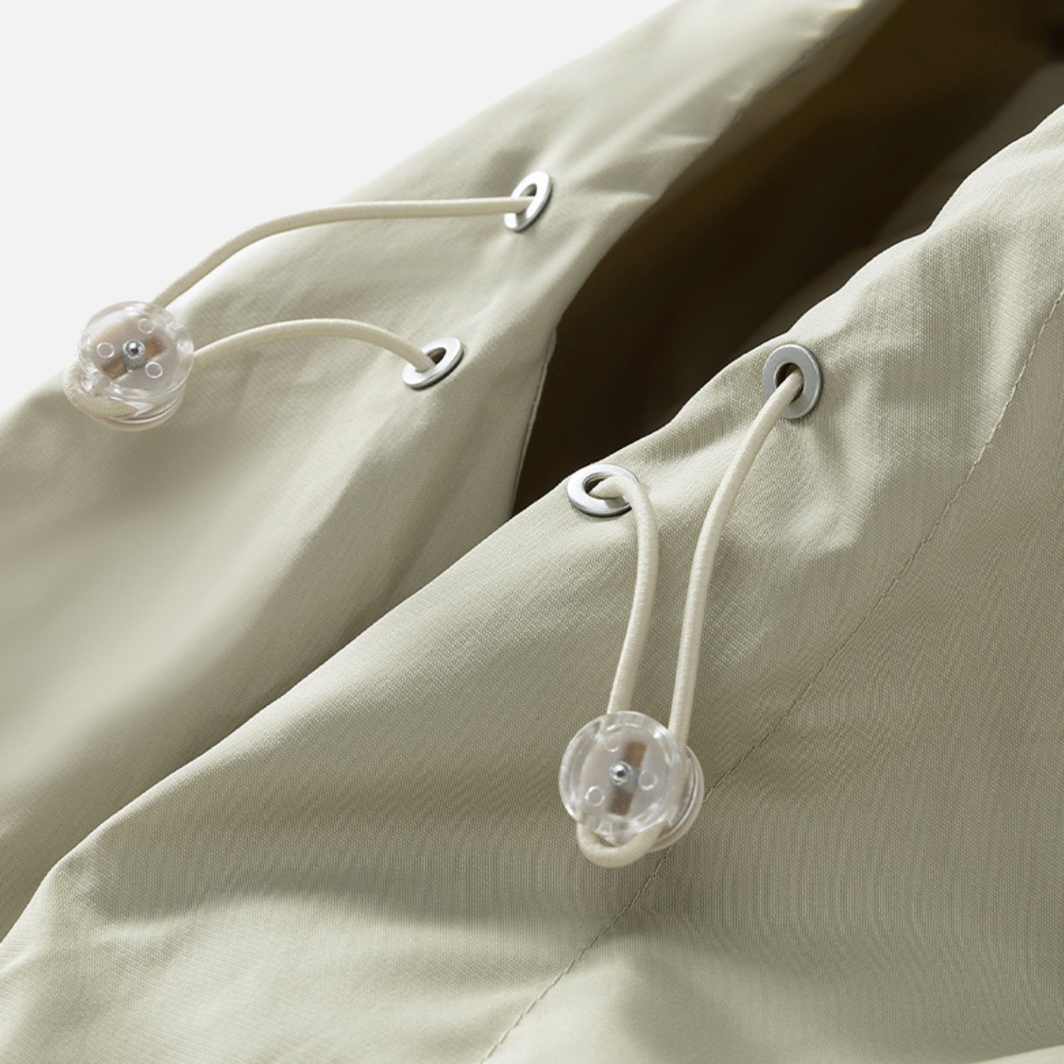 Minimal Wind-Resistant Hooded Jacket