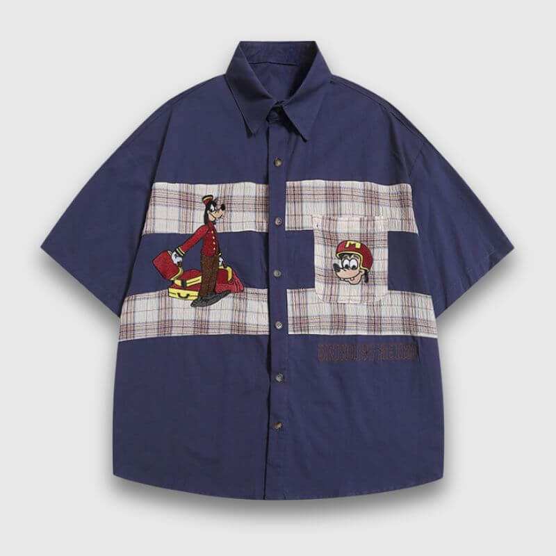 Cartoon-Patchwork-Shirts