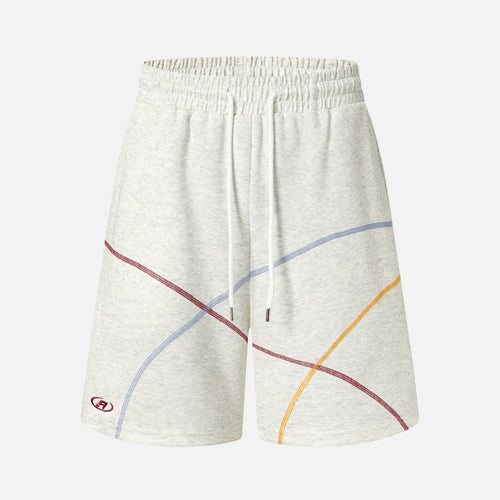 Pantalones cortos con costuras a contraste