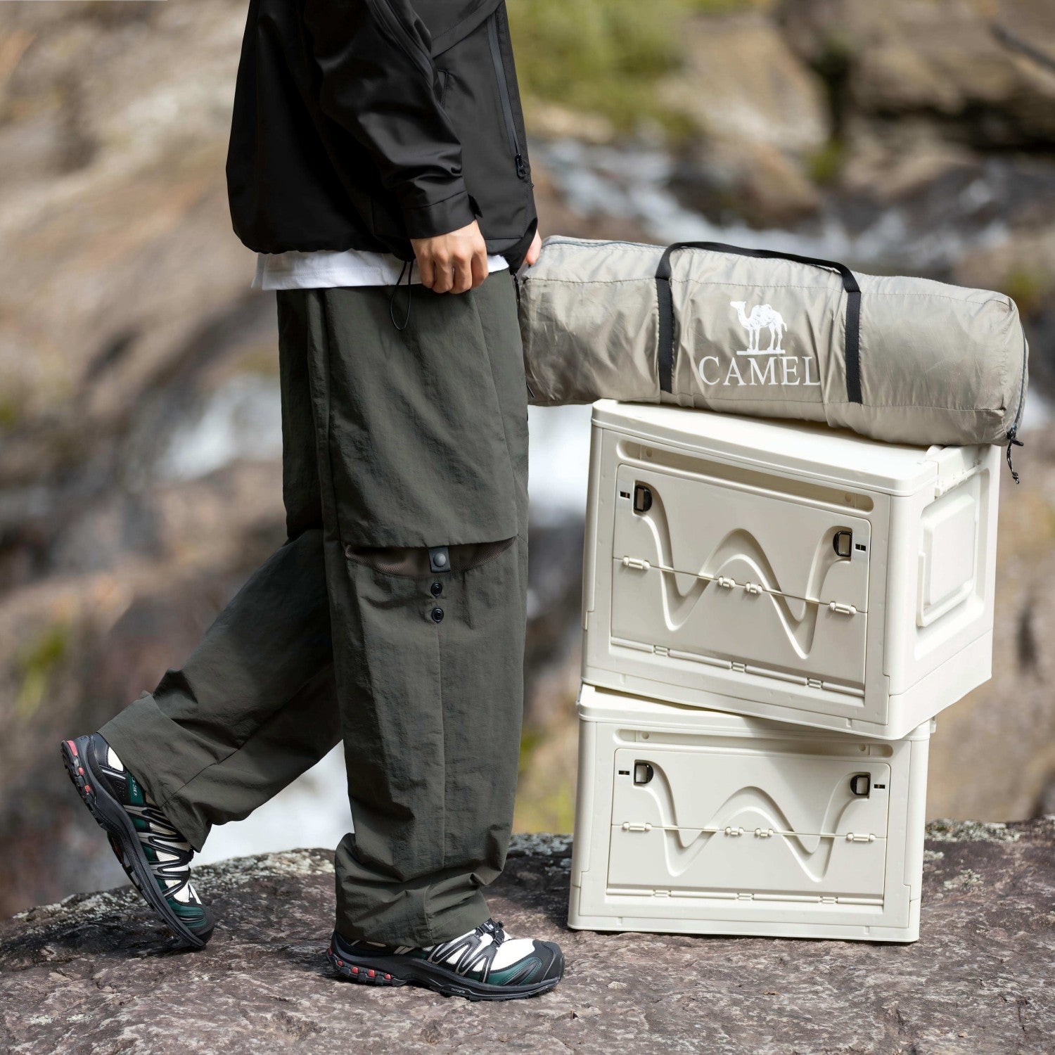 Adjustable Breathable Parachute Pants