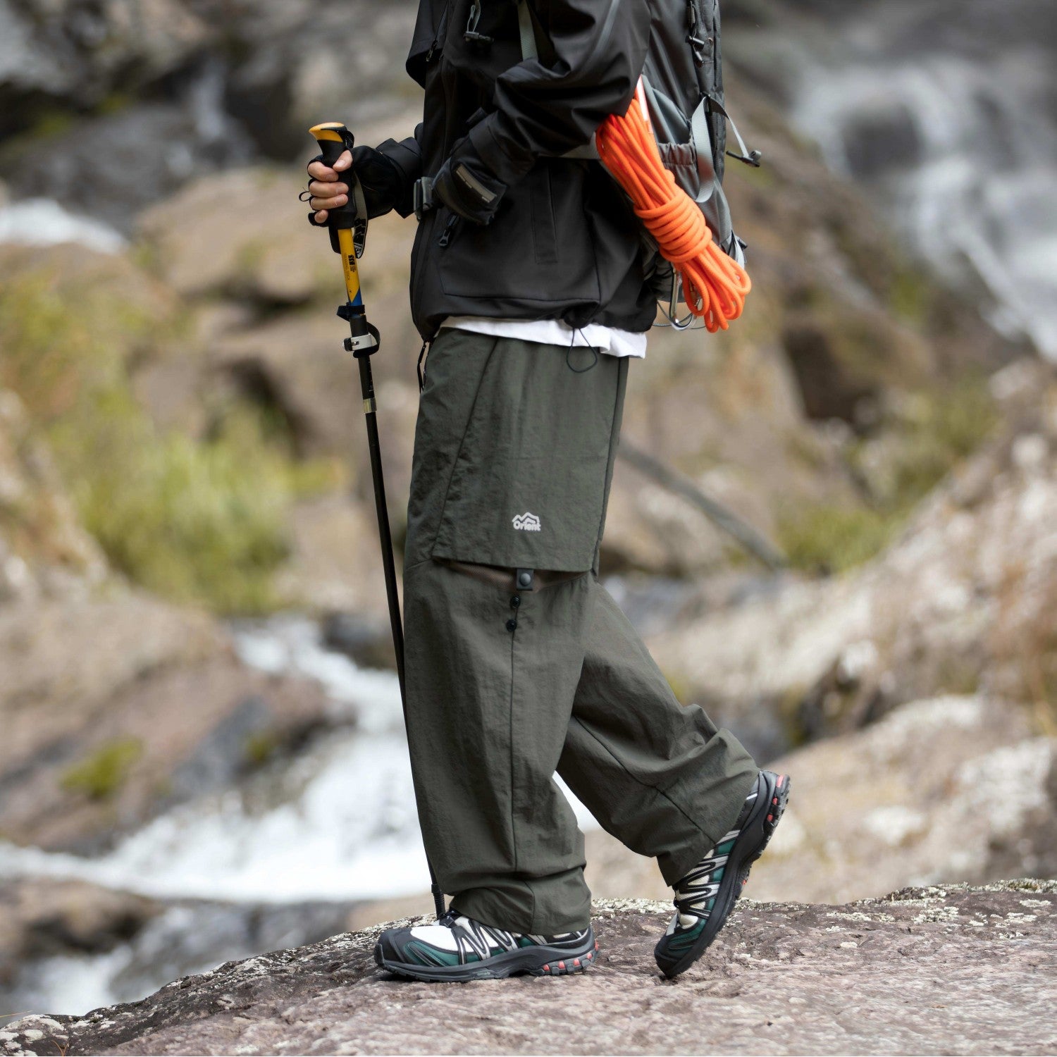 Adjustable Breathable Parachute Pants