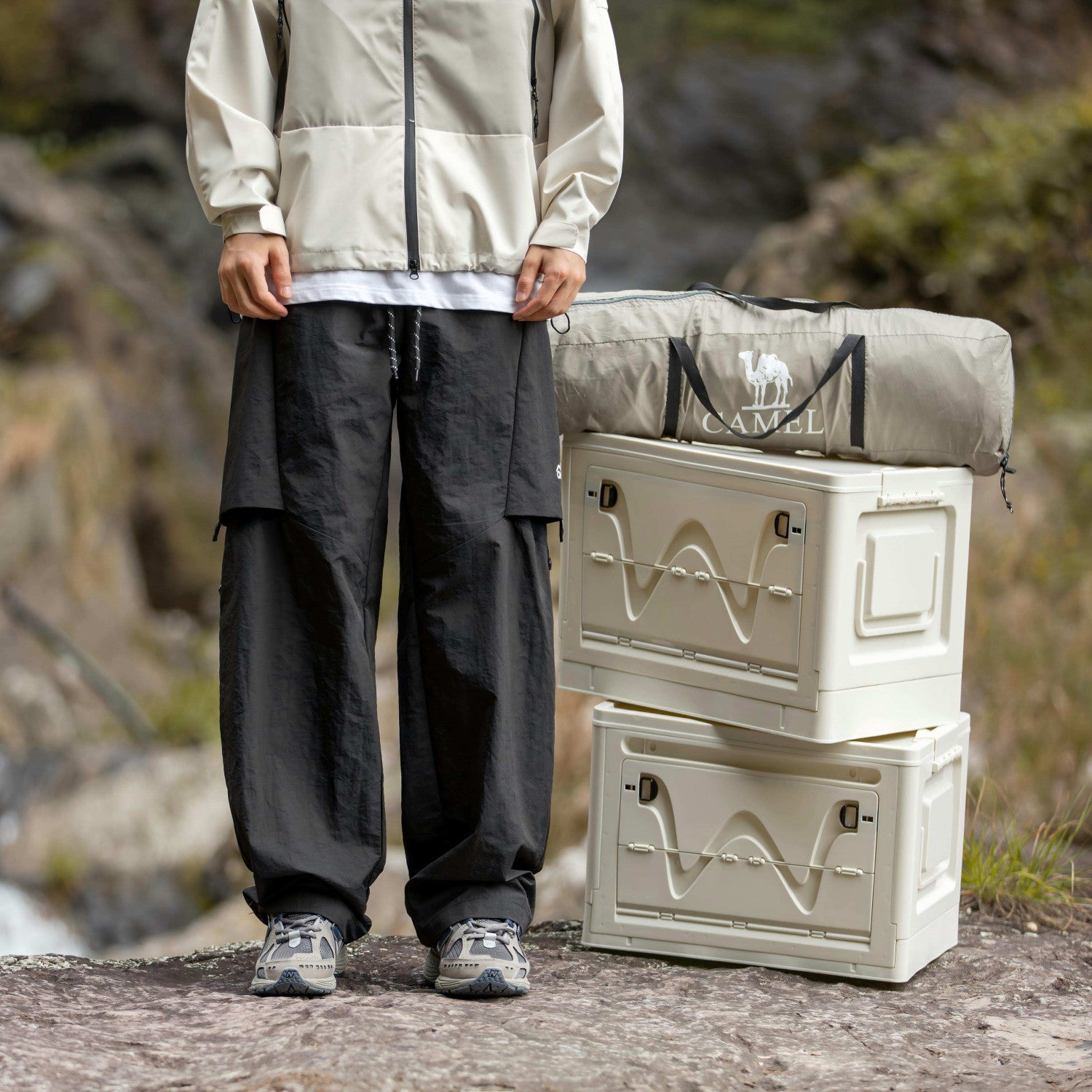 Adjustable Breathable Parachute Pants