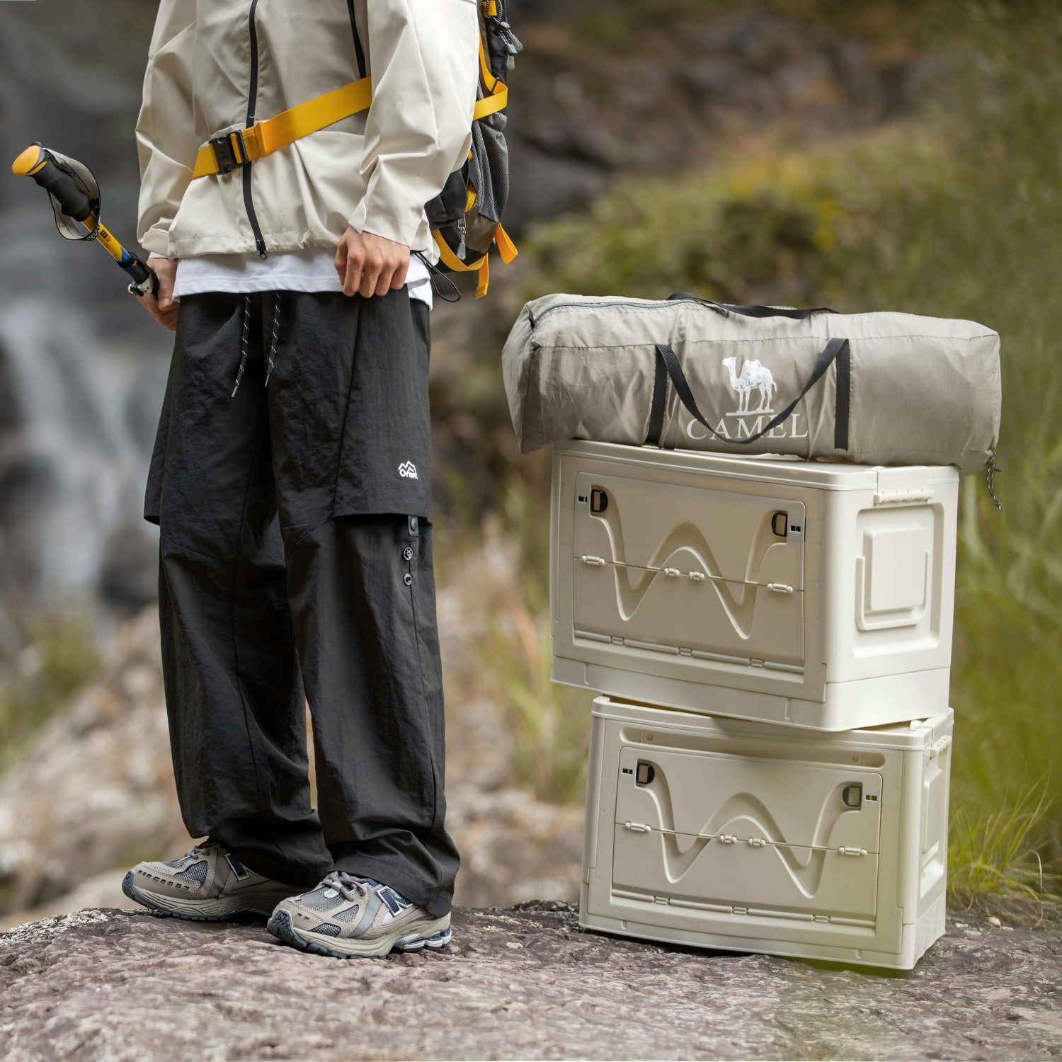 Adjustable Breathable Parachute Pants