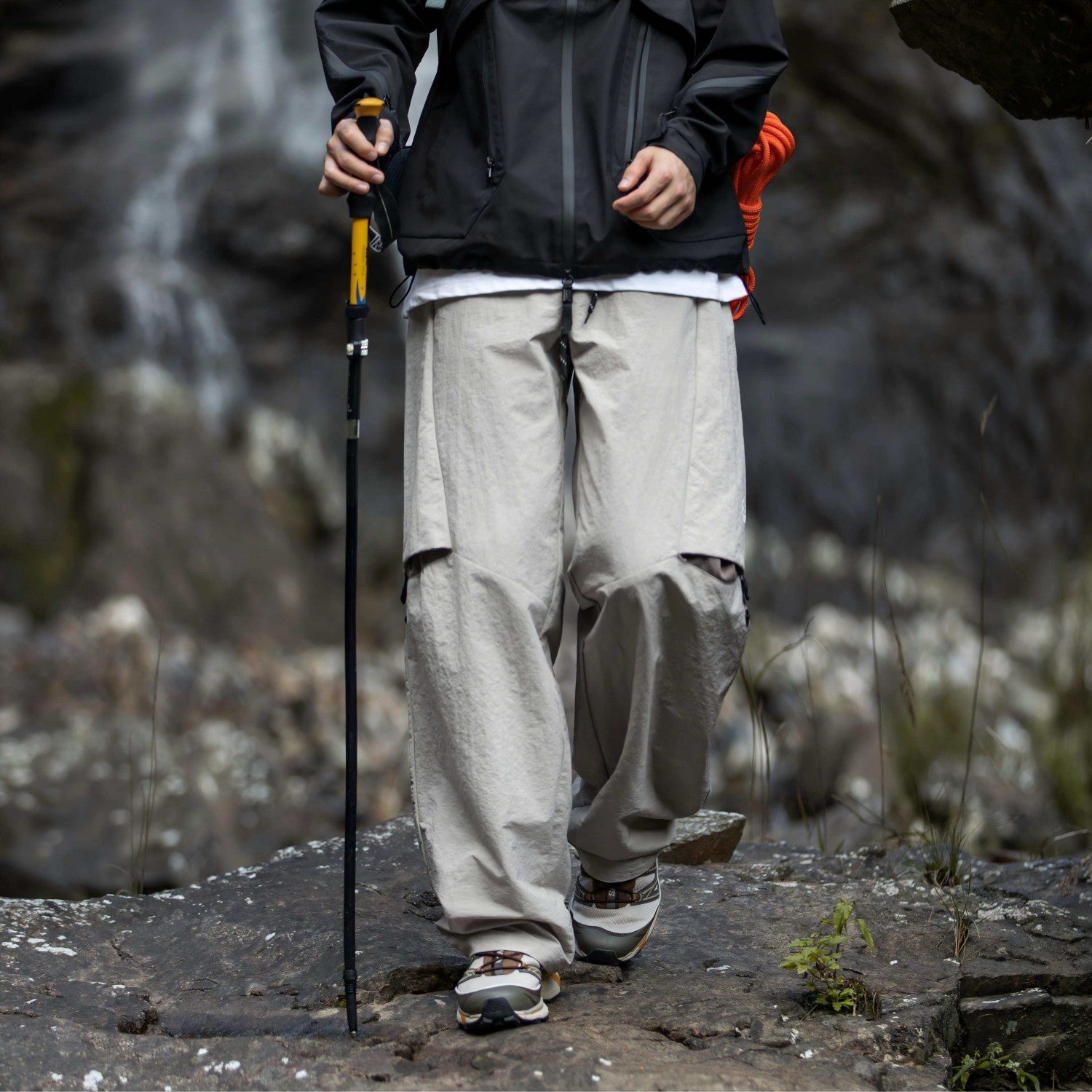 Adjustable Breathable Parachute Pants