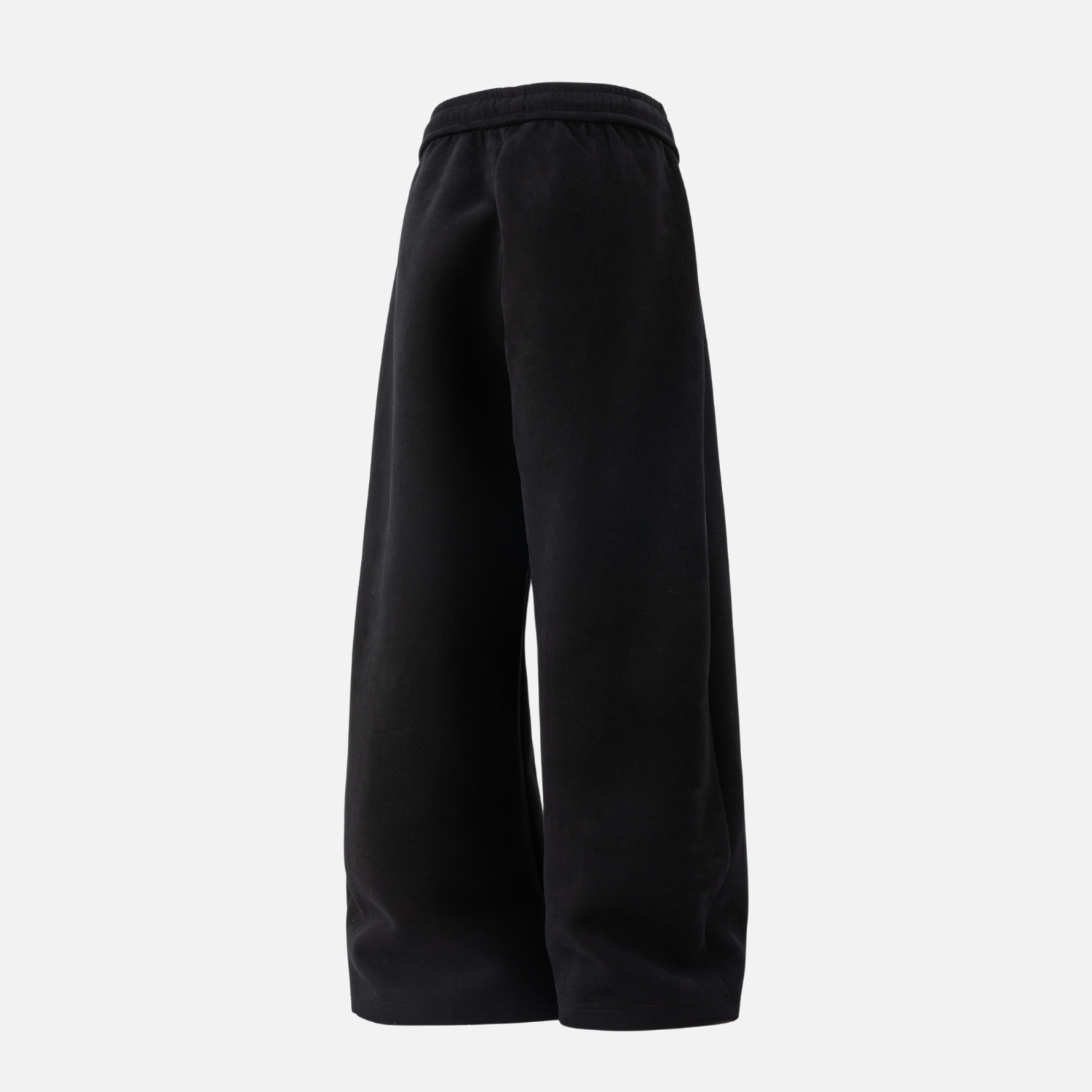 Pleated Straight Sweatpants