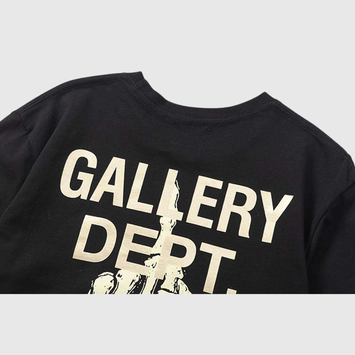 T-Shirt mit Skelett-Grafikprint