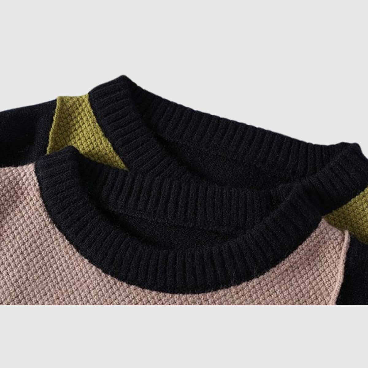 Multi-Color Knit Sweater