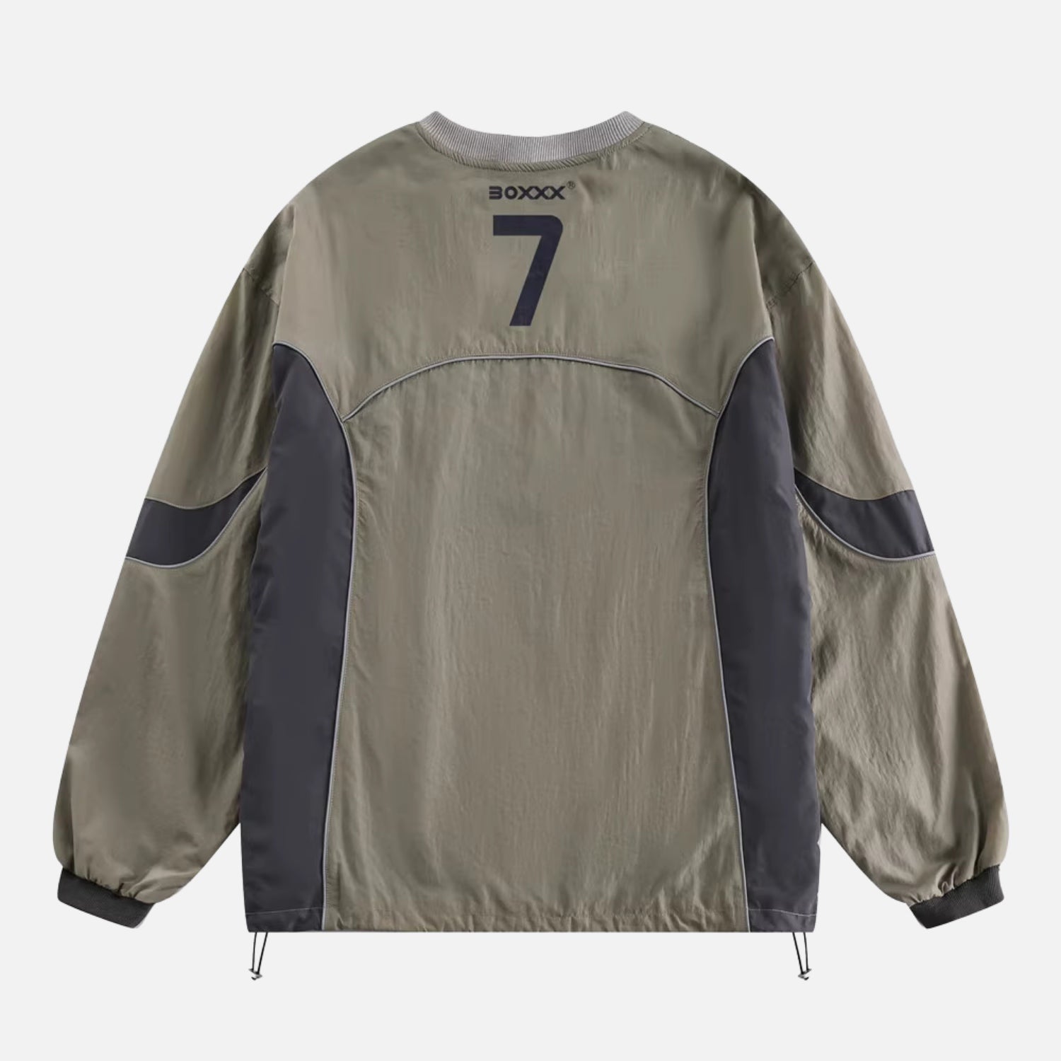 Camiseta de carreras con contraste de colores para exteriores