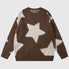 Hollow Out Star Design Pullover