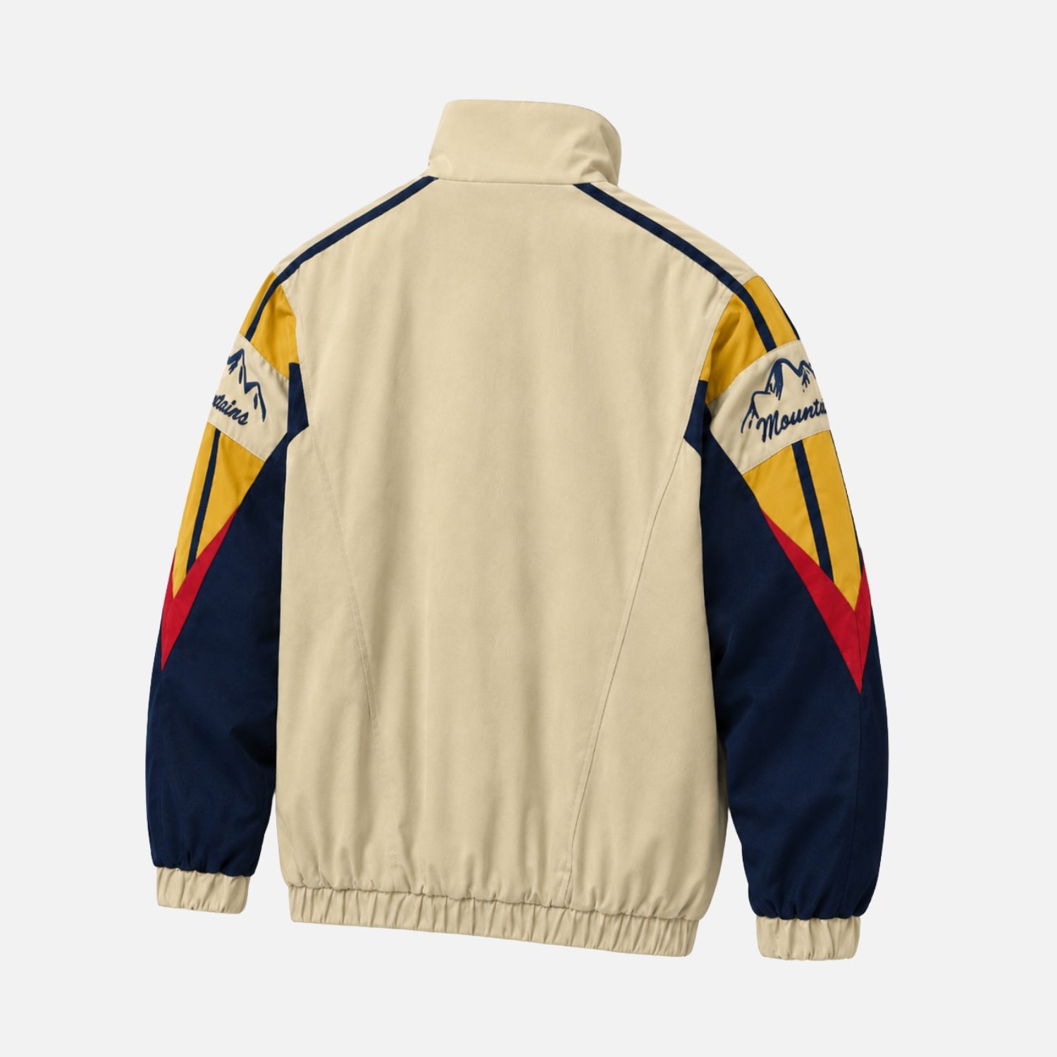 Colorblock Embroidered Jacket