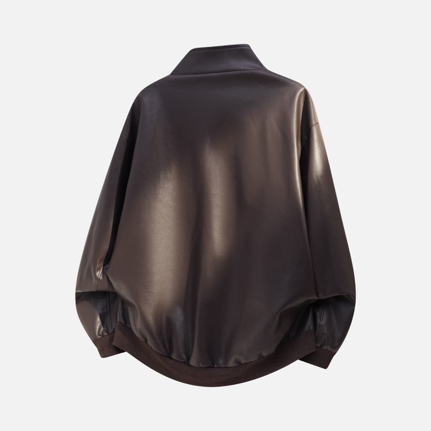 Vintage PU Leather Moto Jacket