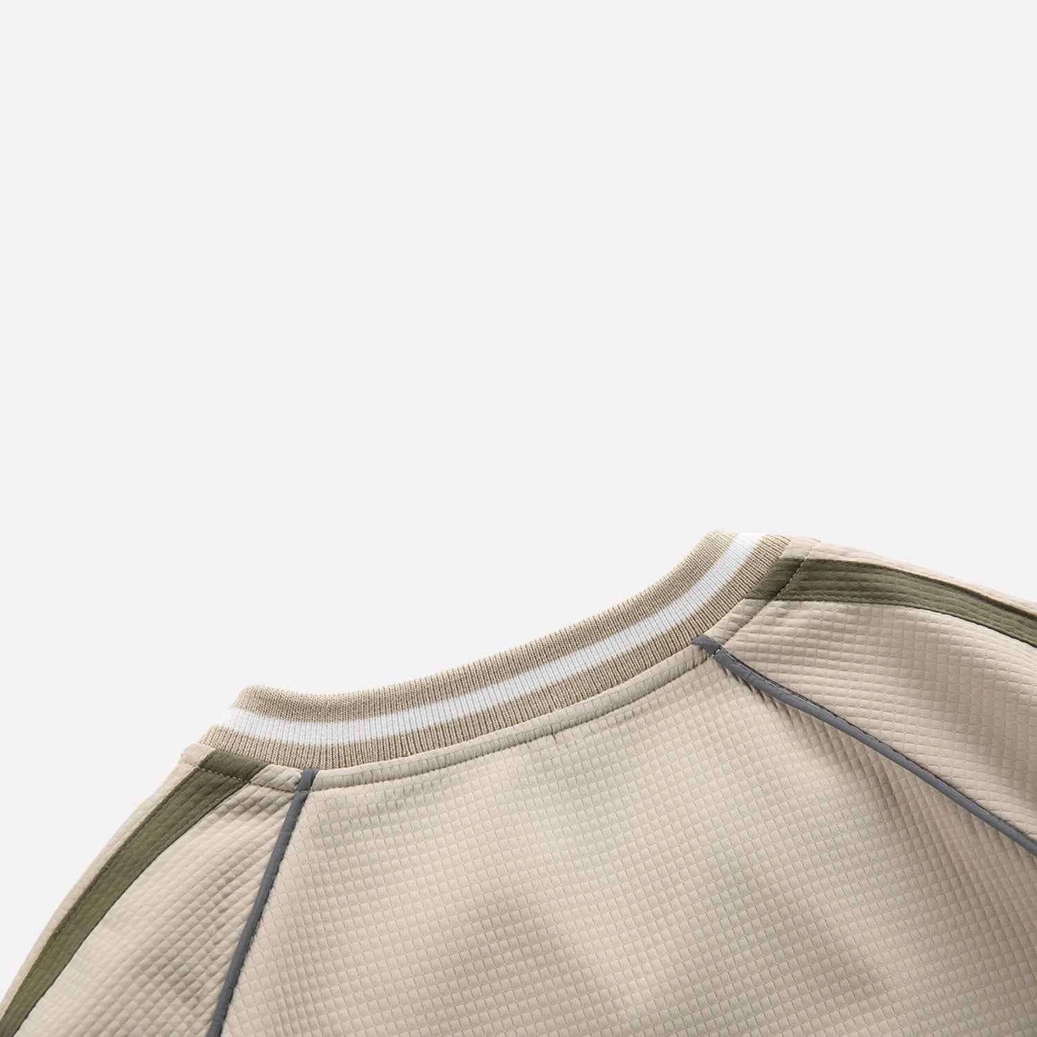 Printed V-Neck Sweatshirt
