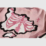 Skeleton Knit Sweater