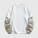 Two-Tone Sleeve Sweatshirt