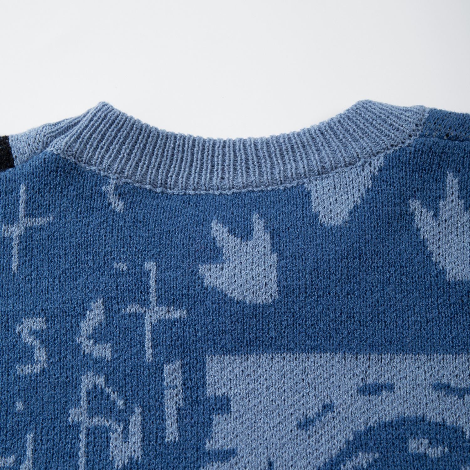 Dinosaur Hearts Jacquard Sweater