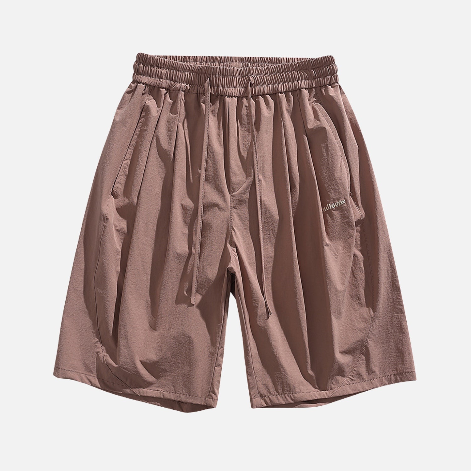 Deconstructed Embroidered Cargo Shorts